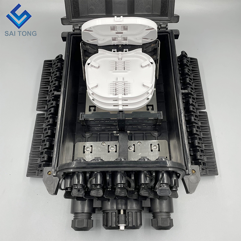 Huawei's connector 4/16 glasvezel verdeelkast ip68 fiber sluiting 96 kernpaal of wandmontage HW Waterdichte connectoren