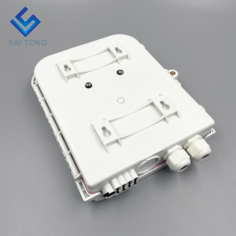 China Fabriek 48 core ftth box plc splitter 4 lade optische verdeelkast 2 in 8 poort NAP voor glasvezel apparatuur