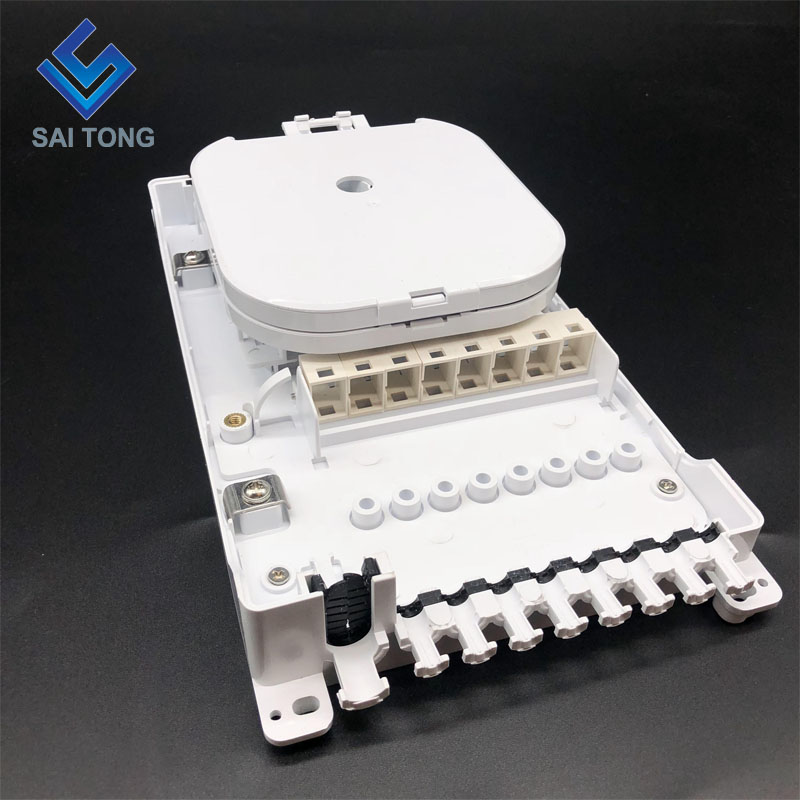 Saitong FTTH Op voorraad China Fabrikant 8 glasvezel Weerbestendige Outdoor FTTH Distributie Glasvezel Terminal Box HUAWEI Type