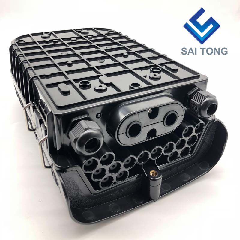 Saitong Made16 Core glasvezel behuizing doos PLC FTTH FTTX FTTP Fiber Beëindiging Doos IP65 Outdoor Glasvezel Gezamenlijke Doos dutje