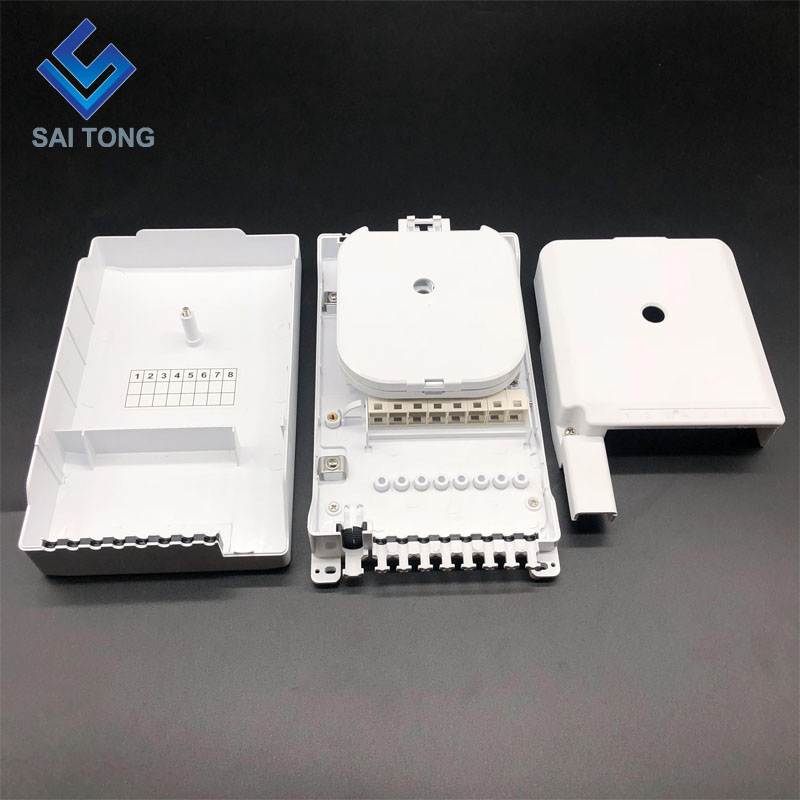 Saitong FTTH Op voorraad China Fabrikant 8 glasvezel Weerbestendige Outdoor FTTH Distributie Glasvezel Terminal Box HUAWEI Type