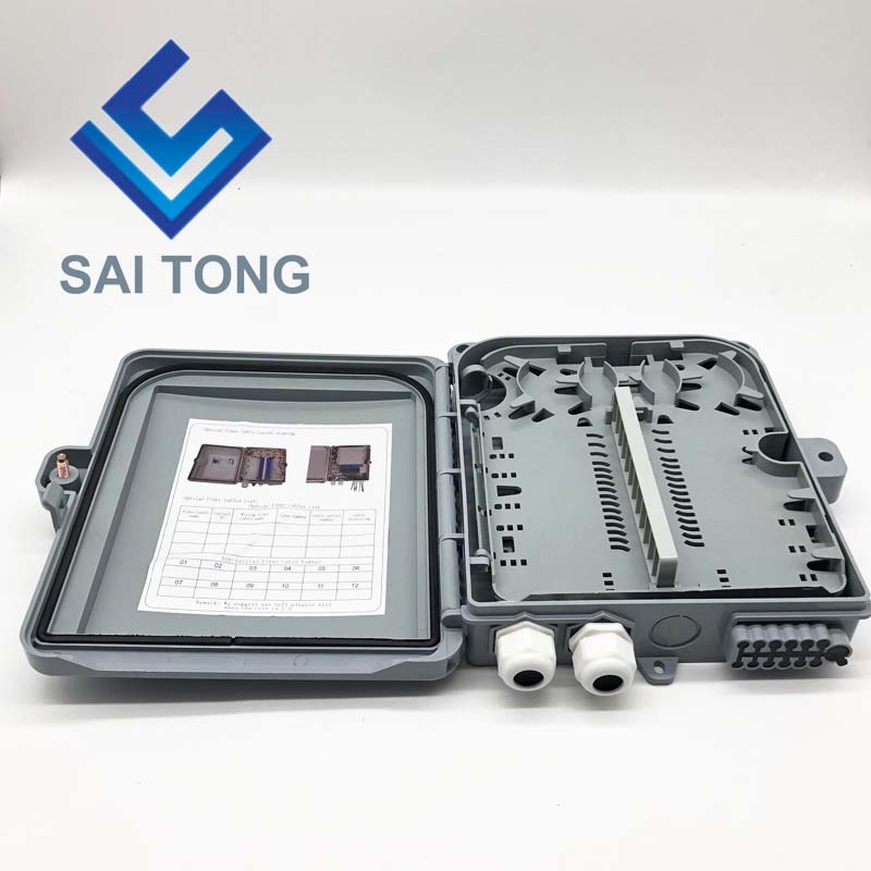 Supply Goedkope Prijs FTTH Outdoor 12 Core IP65 glasvezel Connector Box Waterdichte Wartel Gpon Onu Glasvezel Splice Box