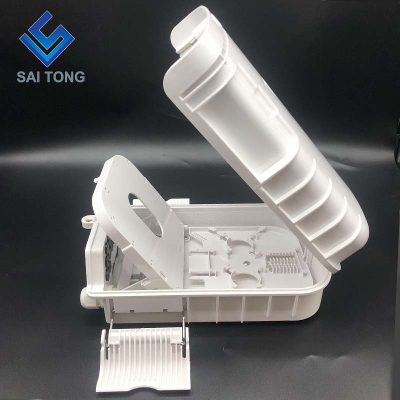 Saitong 16 Core glasvezel sluiting doos PLC FTTH FTTX FTTP Fiber Beëindiging Doos IP65 outdoor Glasvezel Gezamenlijke Doos NIEUWE stijl