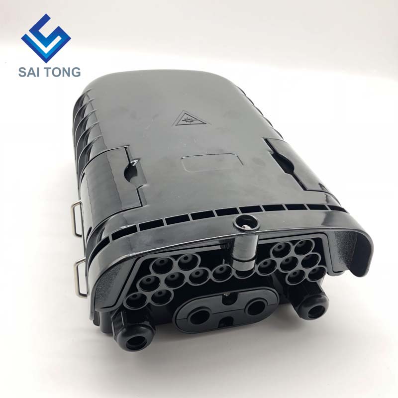 Saitong 16 Core glasvezel sluiting doos sc FTTH FTTX FTTP Fiber Beëindiging Doos IP65 outdoor Glasvezel Gezamenlijke Doos NIEUWE stijl