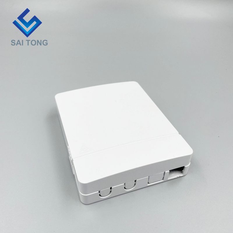 Ningbo Saitong Goede Prijs Mini 2 Core FTTH Optische Vezel Beëindiging Doos Indoor Glasvezel Terminal Verdeelkast