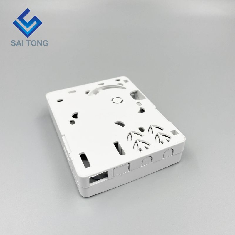 Ningbo Saitong Goede Prijs Mini 2 Core FTTH Optische Vezel Beëindiging Doos Indoor Glasvezel Terminal Verdeelkast