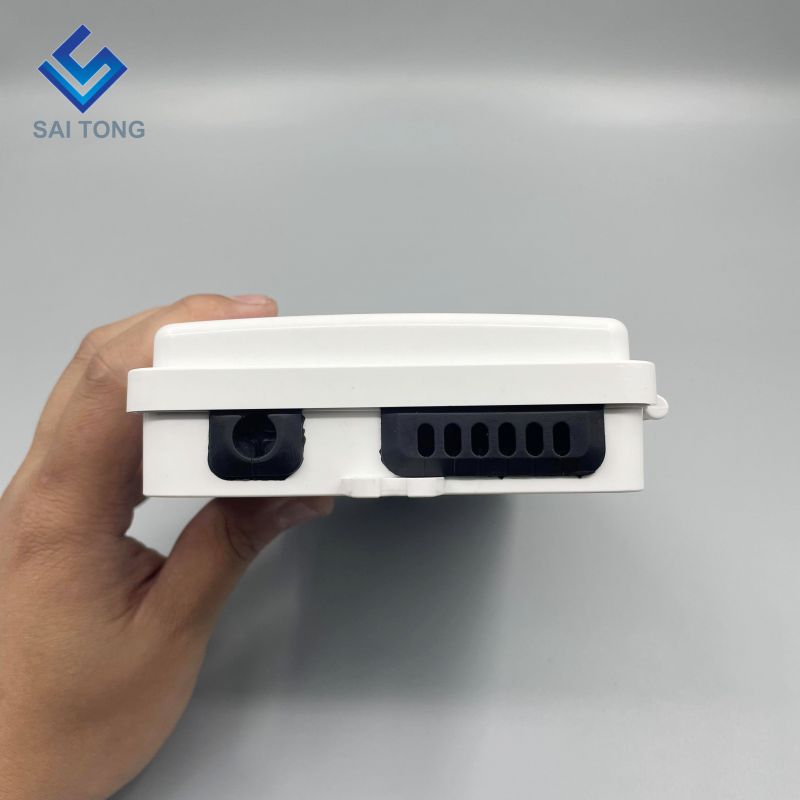 Saitong 1/6 Poorten FTTH FTTX 6 core glasvezel verdeelkast PLC ondersteuning doos ABS optische doos