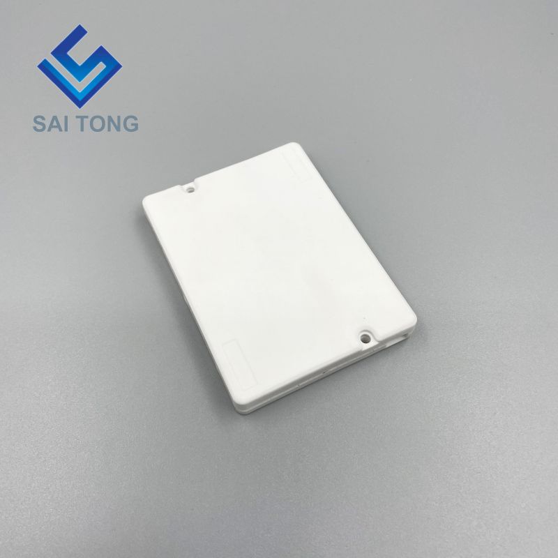 4 Core FTTH Mini Indoor Fiber Optic Termination Box wandmontage 4 in 4 out ftth glasvezeldoos