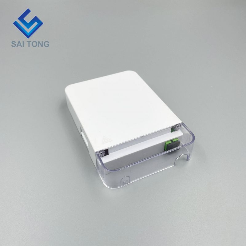 1 Core FTTH Glasvezel Junction Box Hot Verkoop Glasvezel Terminal Box MINI Indoor Outdoor 1 Poorten Glasvezel Terminal doos