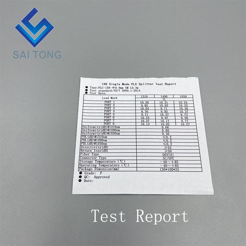 1:2 SC/UPC Card PLC fiber optische splitter kaart invoegen splitter waterdicht SC UPC LGX box cassette type splitter