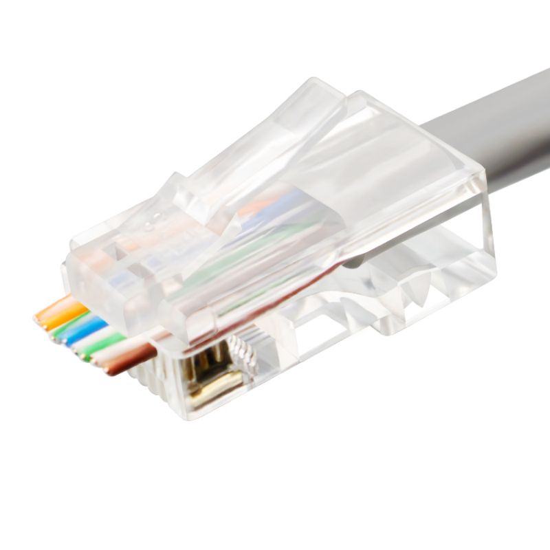 RJ45-connector voor netwerkkabels CAT6 CAT5