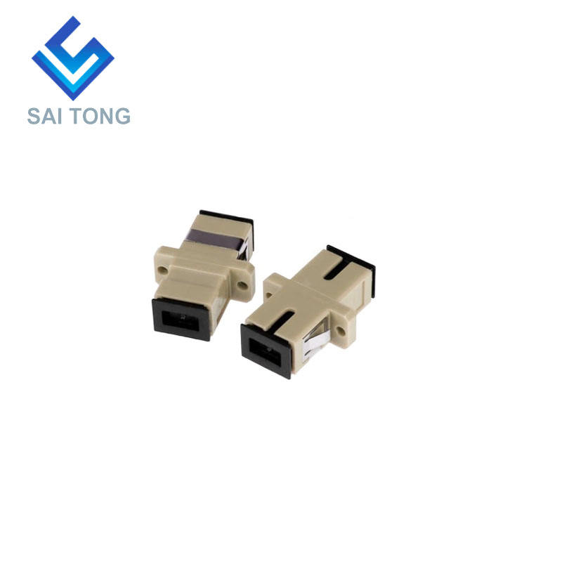 SC-SC PC UPC MM Simplex glasvezelconnector Goedkope prijs SC / UPC-glasvezeladapter voor glasvezeltesten