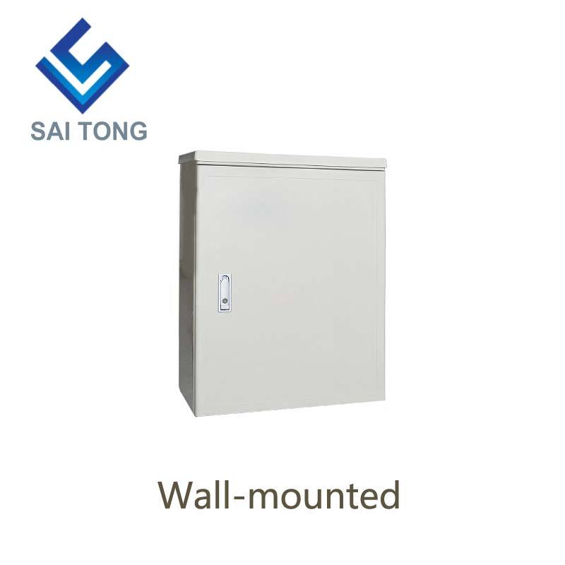 SaiTong FTTH 144 Core cross connect kast van telecomapparatuur SMC outdoor waterdichte IP55 144 core glasvezel kasten ODF