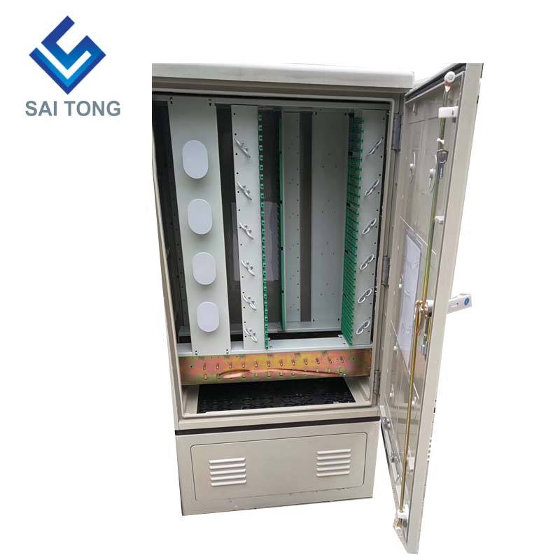 Saitong FTTH 288 core glasvezel kasten SMC glasvezel distributie kruisverbinding kast fiber ftth verdeelkast