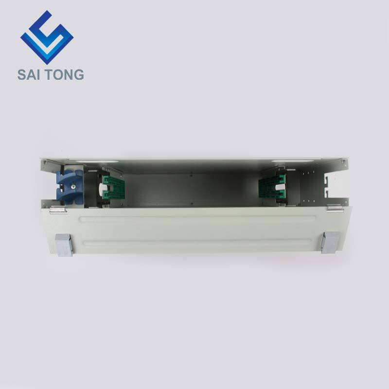 SaiTong FTTH 19 Inch Rack Montage 24 Poort Kast SC/FC ODF 2 U 24 core Glasvezel Distributie frame Optioneel Volledige Belasting