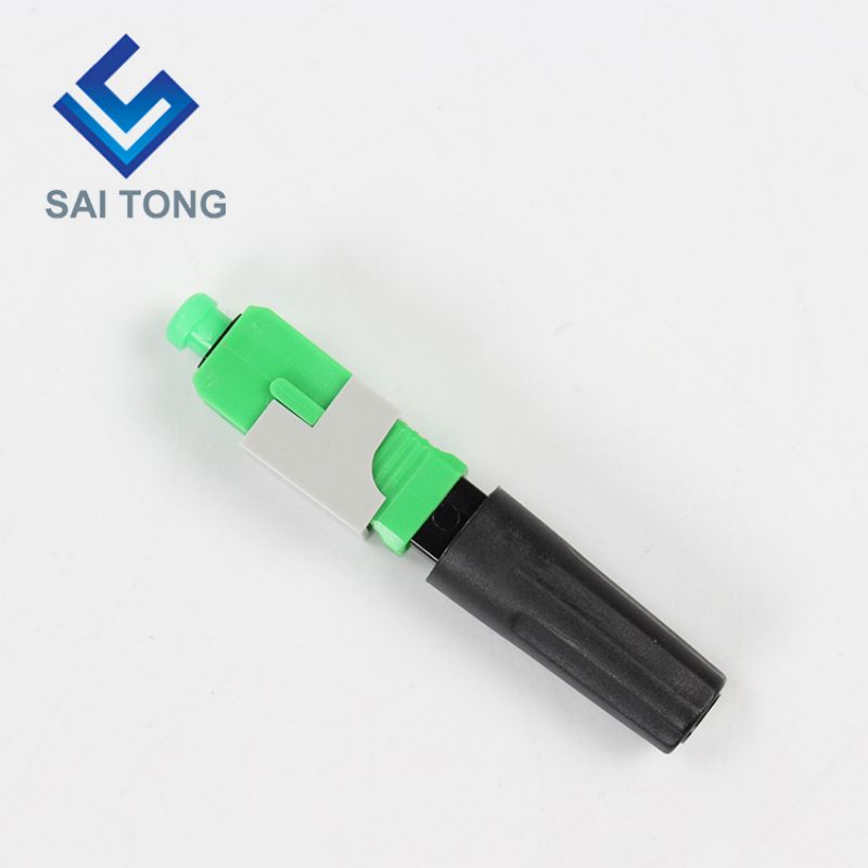 FTTH fibra optica monomodo rapido connector esc250d sc/apc FC lc sc apc glasvezel snelle connector