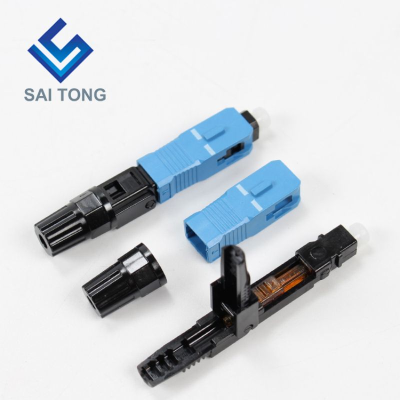 ftth fiber to the home sc-glasvezelconnector Singlemode Quick Connector-glasvezelconnector