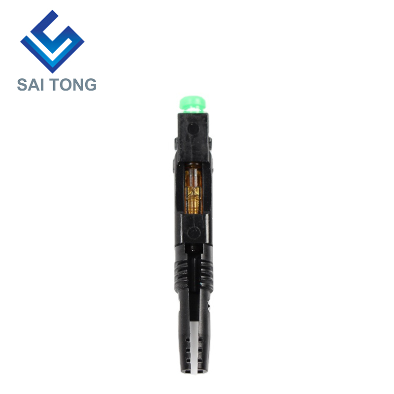 FTTH Fiber Saitong Optic Snelle connector sc apc groene kleur glasvezelkabel snelle connector Quick Connector Veldmontage Singlemode